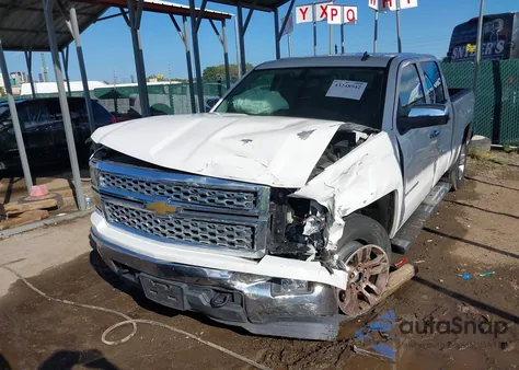 2014 Chevrolet Silverado 1500 1Lt from USA, damaged, VIN 3GCUKREC4EG160100